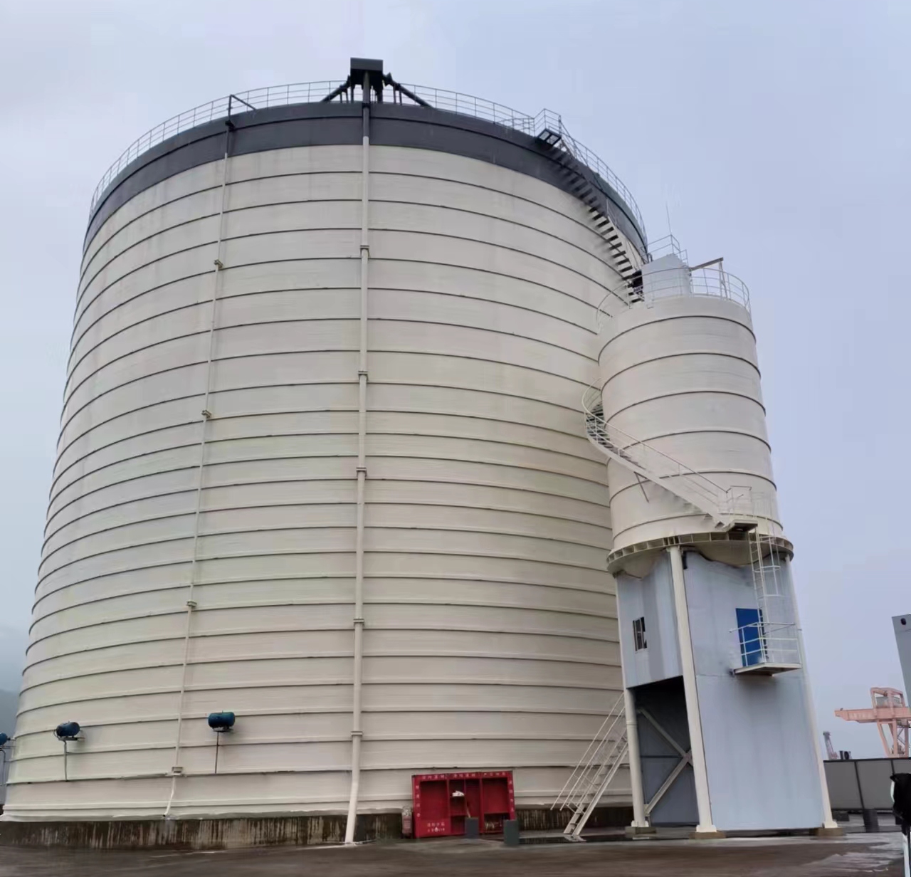 义马10万吨水泥钢板库