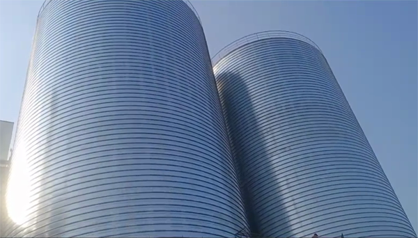 义马2座混凝土高架卷板仓